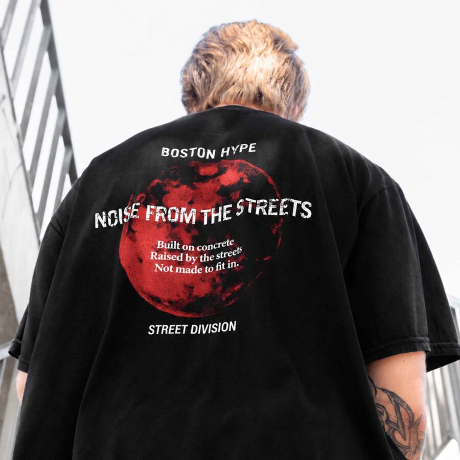Imagen 3 de Remera Boxy Streets Negra