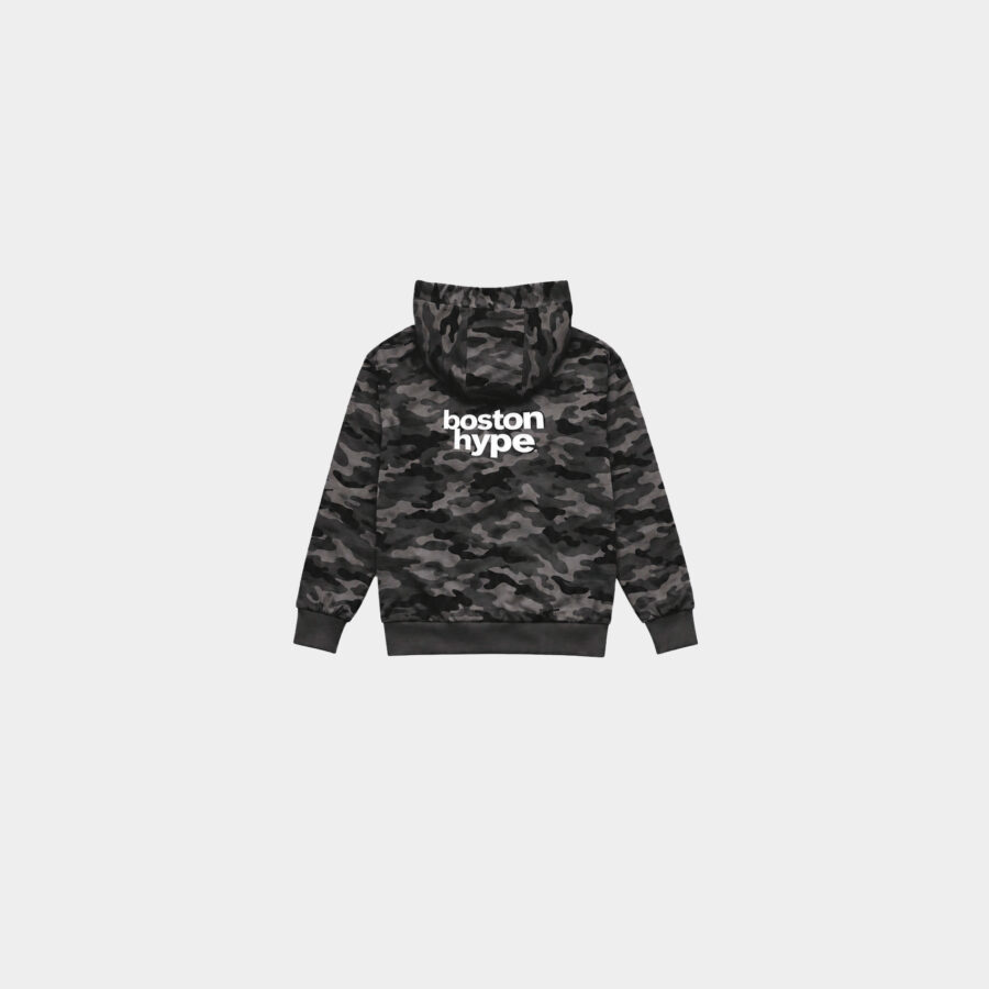 Imagen 2 de Zip Up Camo Gris Boston Blanco